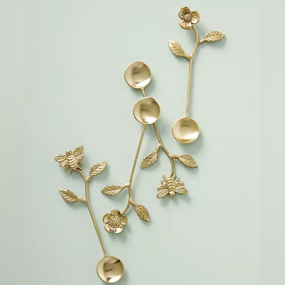 Anthropologie meadowsweet teaspoons, NWT 🐝